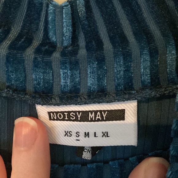 💙 Jolie robe bleue côtelée - Picture 5 of 6